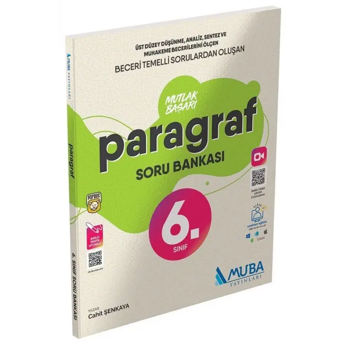 Muba Yayınları 6. Sınıf Paragraf Mutlak Başarı Soru Bankası
