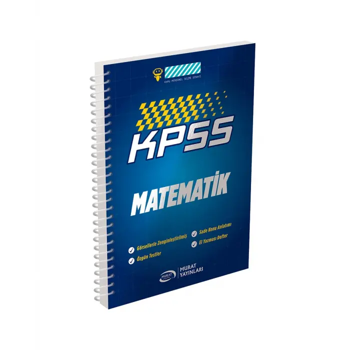 Murat Yayınları KPSS Matematik Defteri