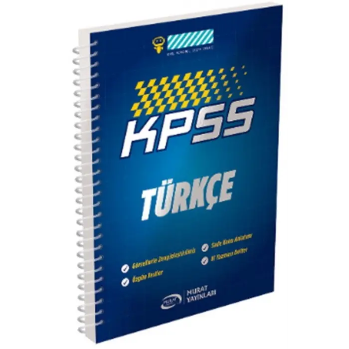 Murat Yayınları KPSS Türkçe Defteri