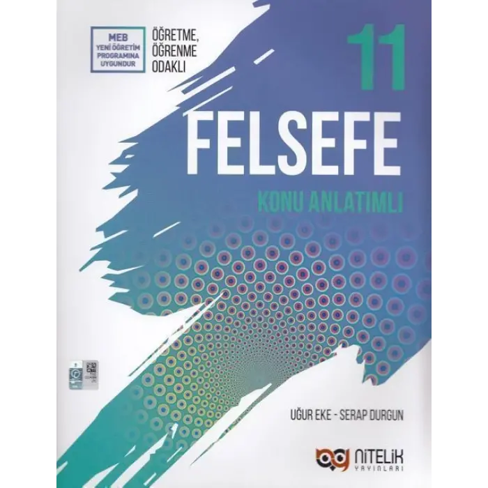 Nitelik Yayınları 11. Sınıf Felsefe Konu Anlatımlı