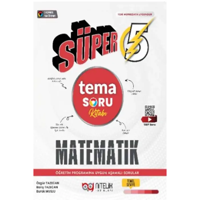 Nitelik Yayınları 5. Sınıf Matematik Süper Tema Soru Kitabı