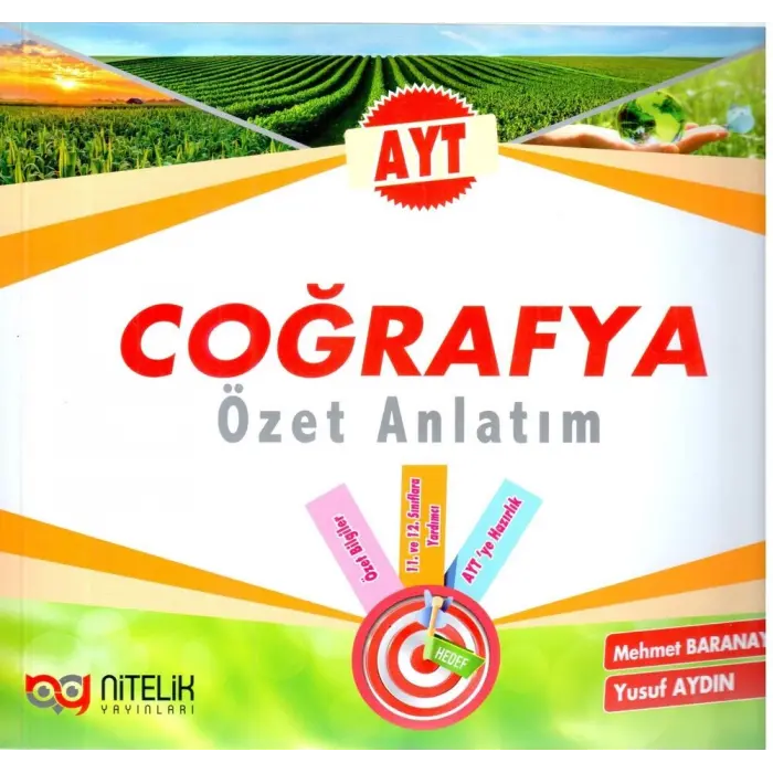 Nitelik Yayınları AYT Coğrafya Özet Anlatım