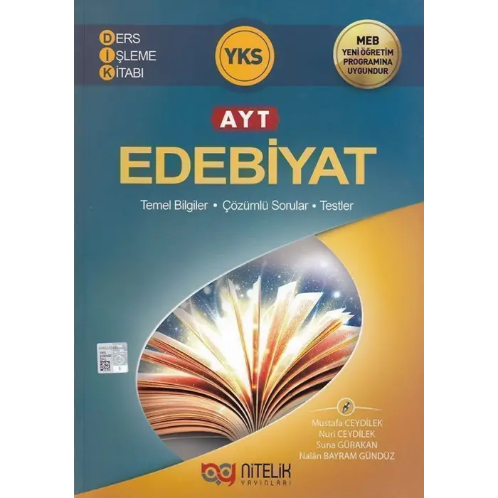 Nitelik Yayınları AYT Edebiyat Ders İşleme Kitabı