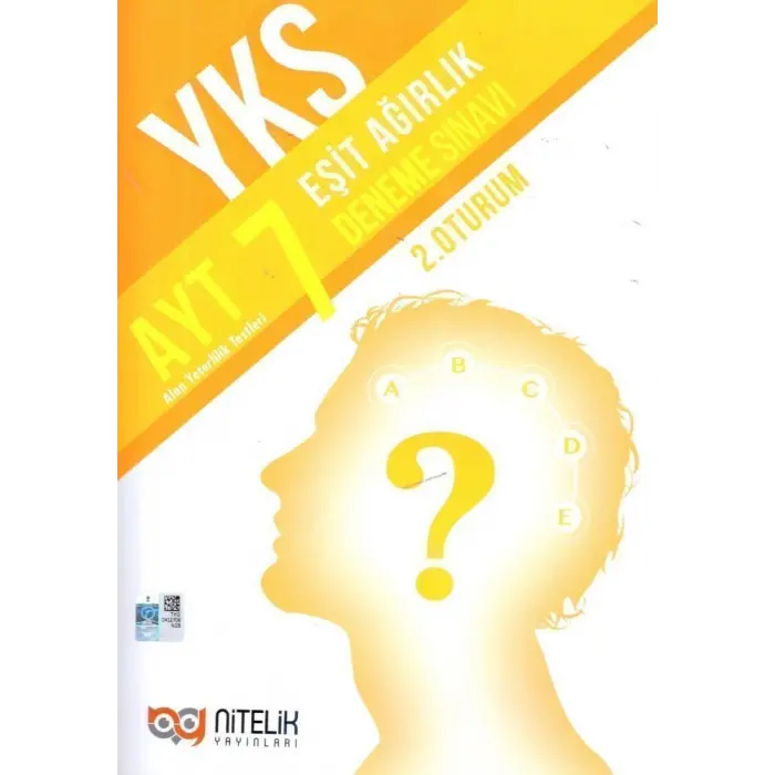 Nitelik Yayınları AYT Eşit Ağırlık 7 Deneme Sınavı