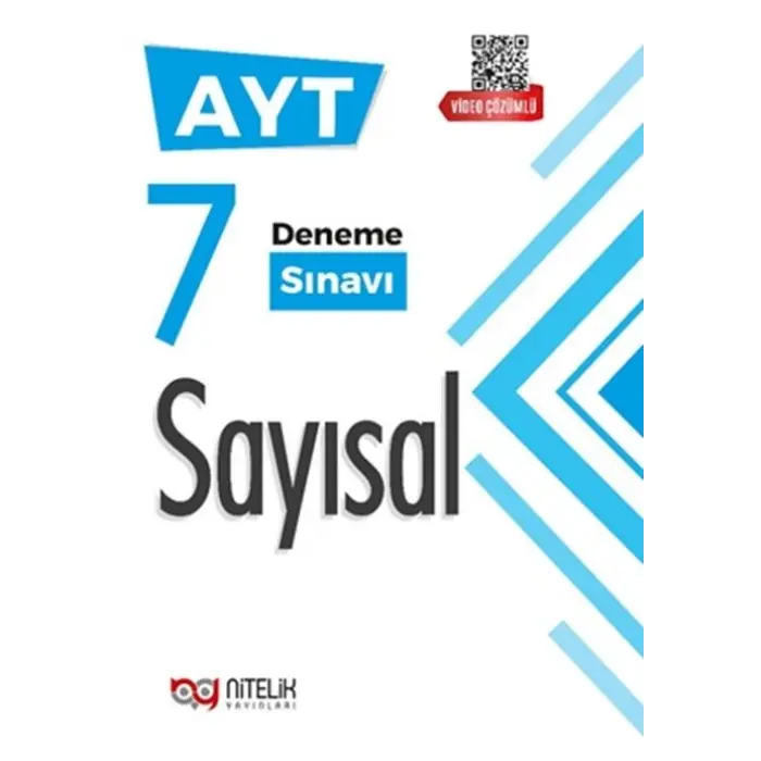 Nitelik Yayınları AYT Sayısal 7 Deneme Sınavı