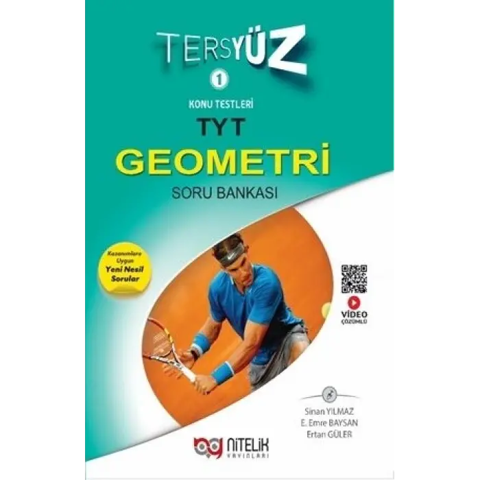 Nitelik Yayınları TYT Geometri Tersyüz Soru Kitabı