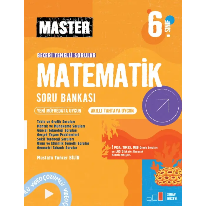 Okyanus 6. Sınıf Master Matematik Soru Bankası