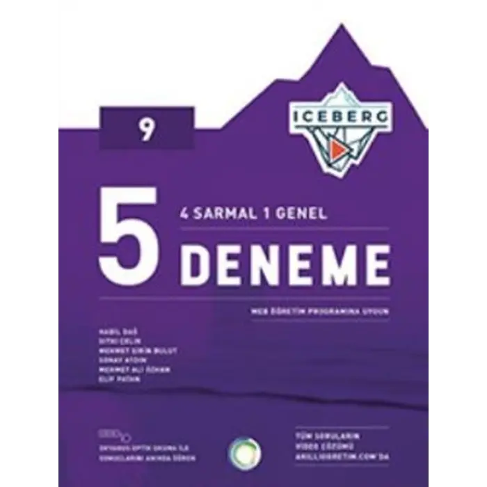 Okyanus Yayınları 9. Sınıf Iceberg 5 li Deneme