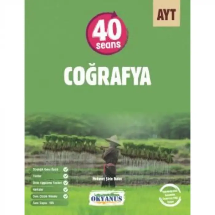 Okyanus Yayınları Ayt 40 Seans Coğrafya