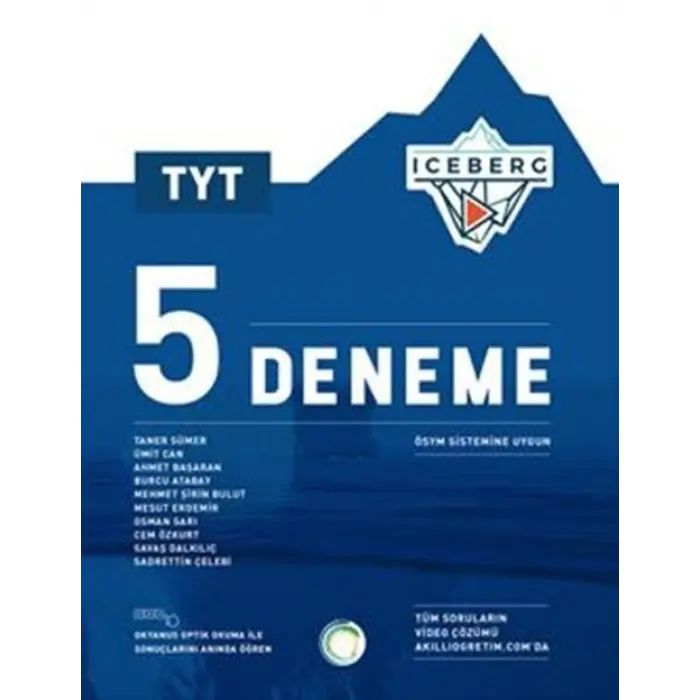 Okyanus Yayınları TYT İceberg 5 Deneme