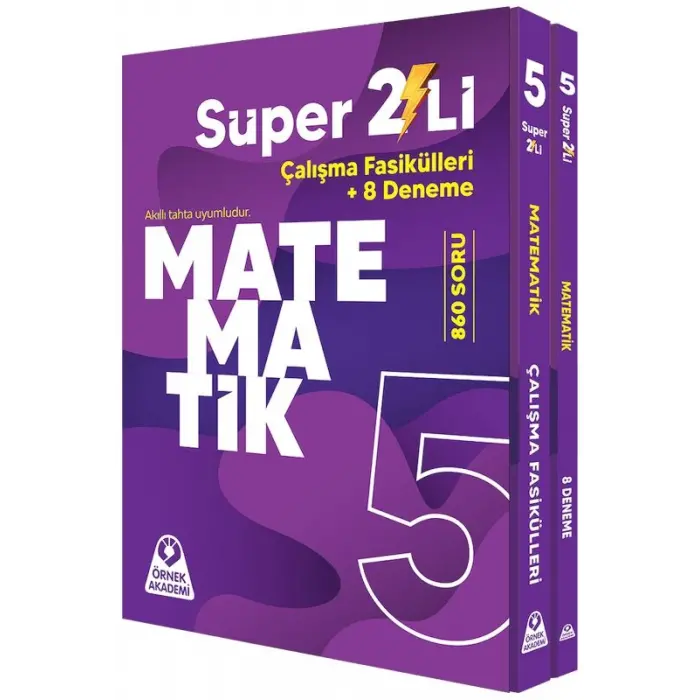 Örnek Akademi 5. Sınıf Süper İkili Matematik Seti