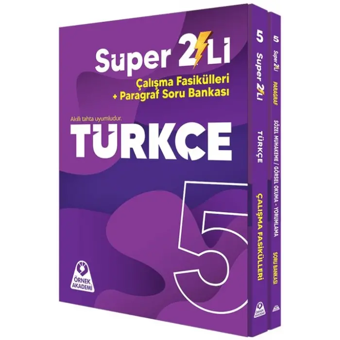 Örnek Akademi 5. Sınıf Süper İkili Türkçe Seti