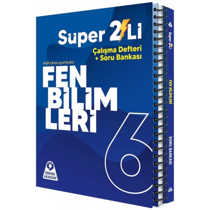 Örnek Akademi 6. Sınıf Süper İkili Fen Bilimleri Seti