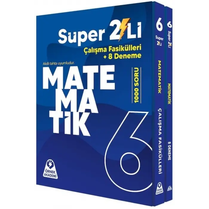 Örnek Akademi 6. Sınıf Süper İkili Matematik Seti