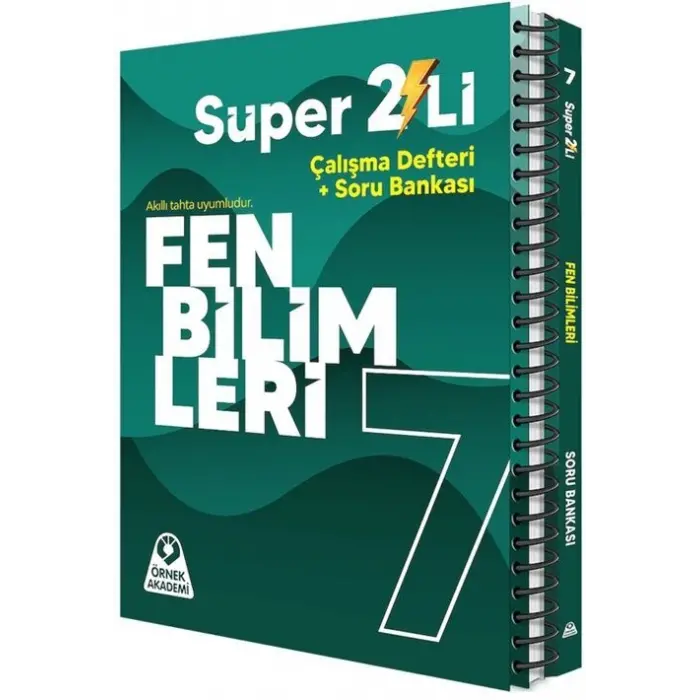Örnek Akademi 7. Sınıf Süper İkili Fen Bilimleri Seti