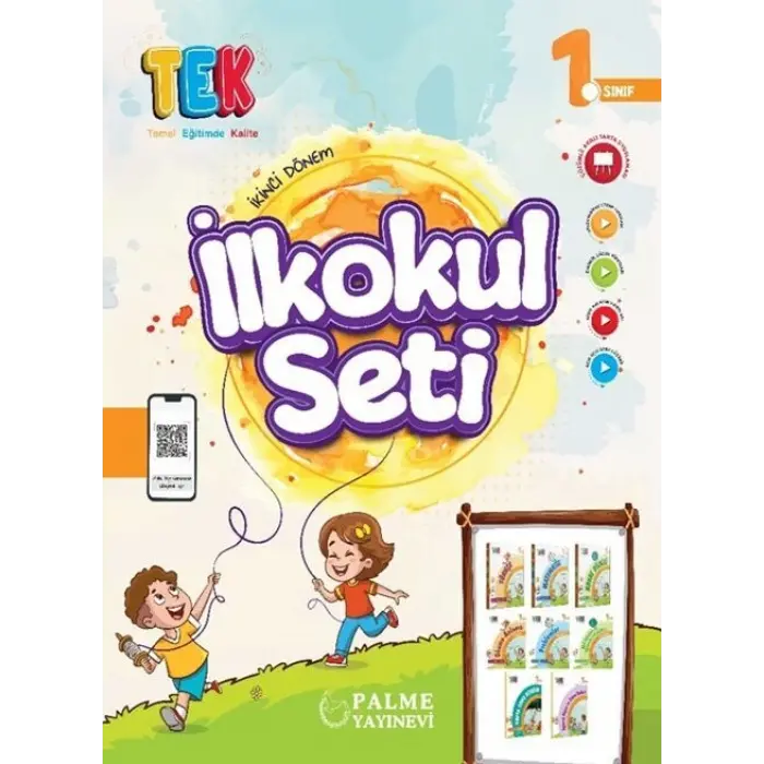 Palme Yayınları 1. Sınıf Tek İlkokul Seti