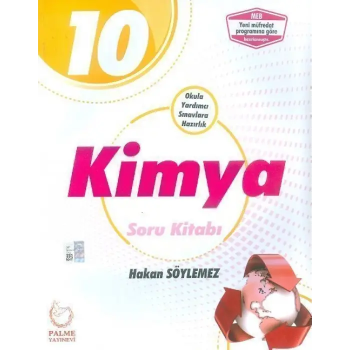 Palme Yayınları 10. Sınıf Kimya Soru Kitabı