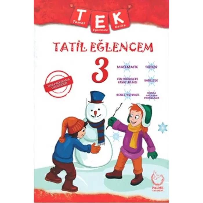 Palme Yayınları 3. Sınıf Tek Tatil Eğlencem