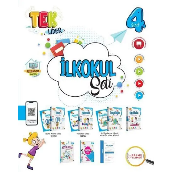Palme Yayınları 4. Sınıf Tek Lider İlk Okul Seti