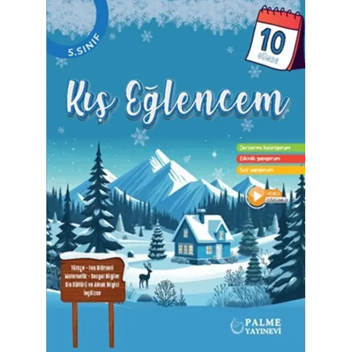 Palme Yayınları 5. Sınıf 10 Günde Kış Eğlencem