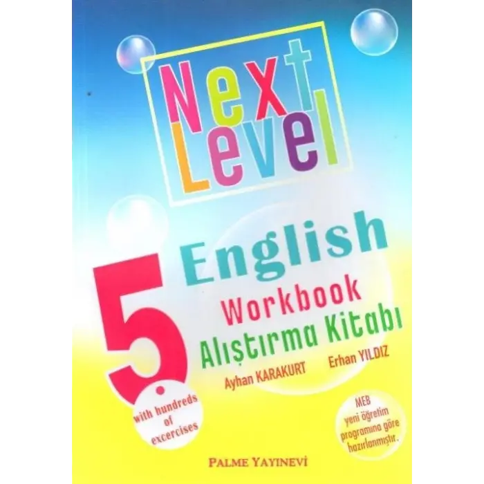 Palme Yayınları 5. Sınıf Next Level Workbook Alıştırma Kitabı