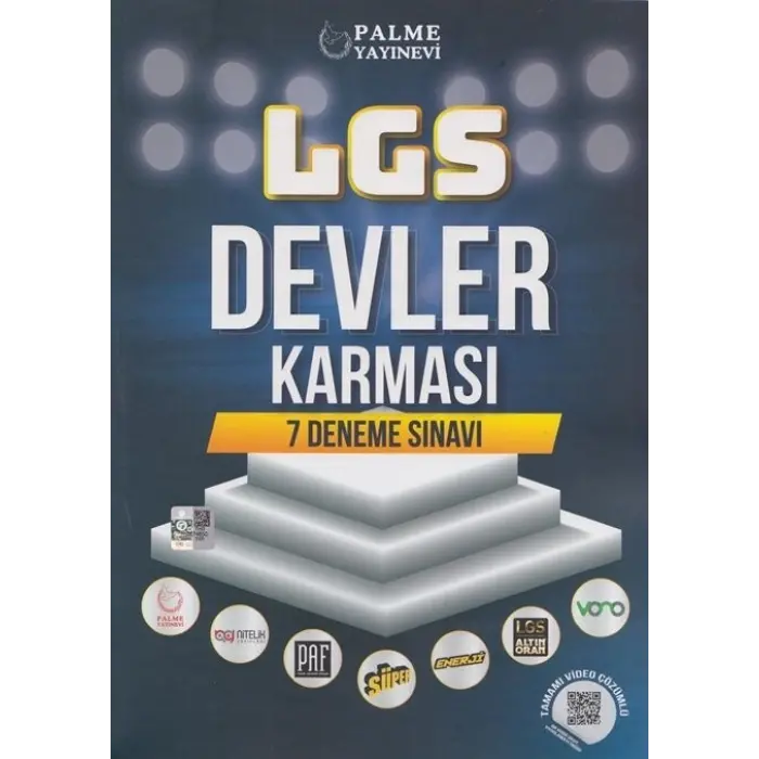 Palme Yayınları 8. Sınıf LGS Devler Karması 7 Deneme
