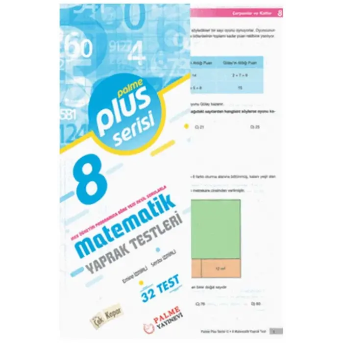 Palme Yayınları 8. Sınıf Matematik Plus Yaprak Test