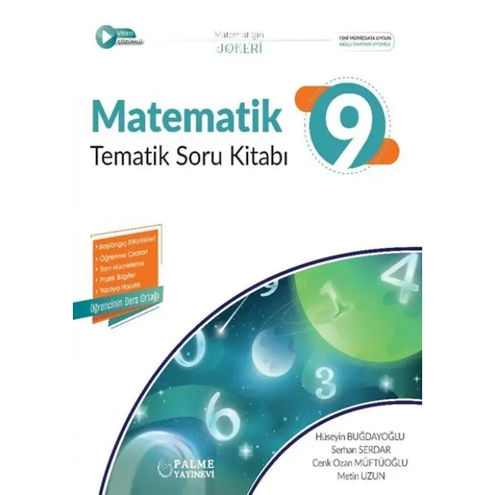 Palme Yayınları 9. Sınıf Matematik Tematik Soru Kitabı