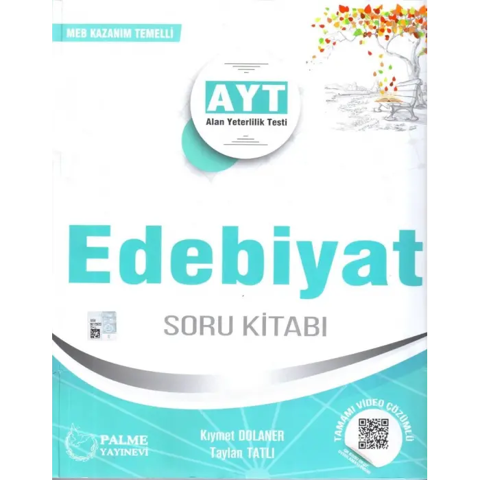 Palme Yayınları AYT Edebiyat Soru Kitabı