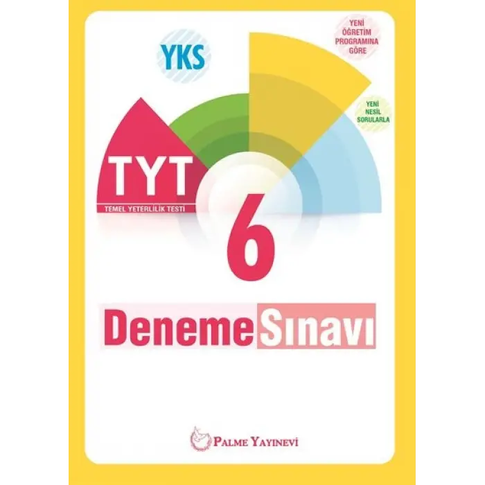 Palme Yayınları TYT 6 Deneme Sınavı