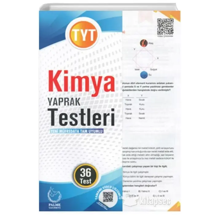 Palme Yayınları TYT Kimya Yaprak Test