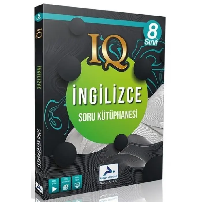 Paraf Yayınları 8. Sınıf İngilizce IQ Soru Kütüphanesi