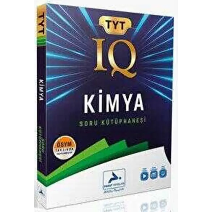 Paraf Yayınları TYT Kimya IQ Soru Kütüphanesi