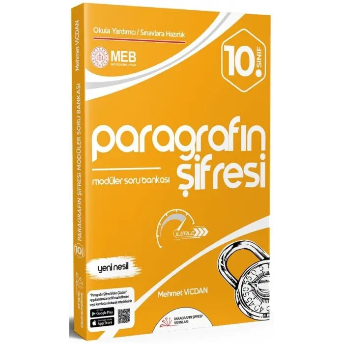 Paragrafın Şifresi 10. Sınıf Paragraf Modüler Soru Bankası