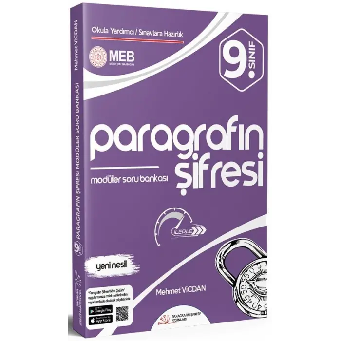 Paragrafın Şifresi 9. Sınıf Paragraf Modüler Soru Bankası