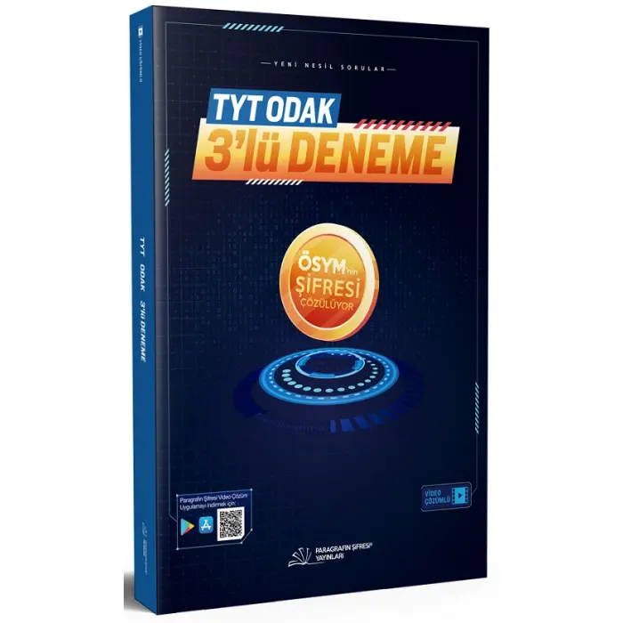 Paragrafın Şifresi TYT Odak 3 Deneme
