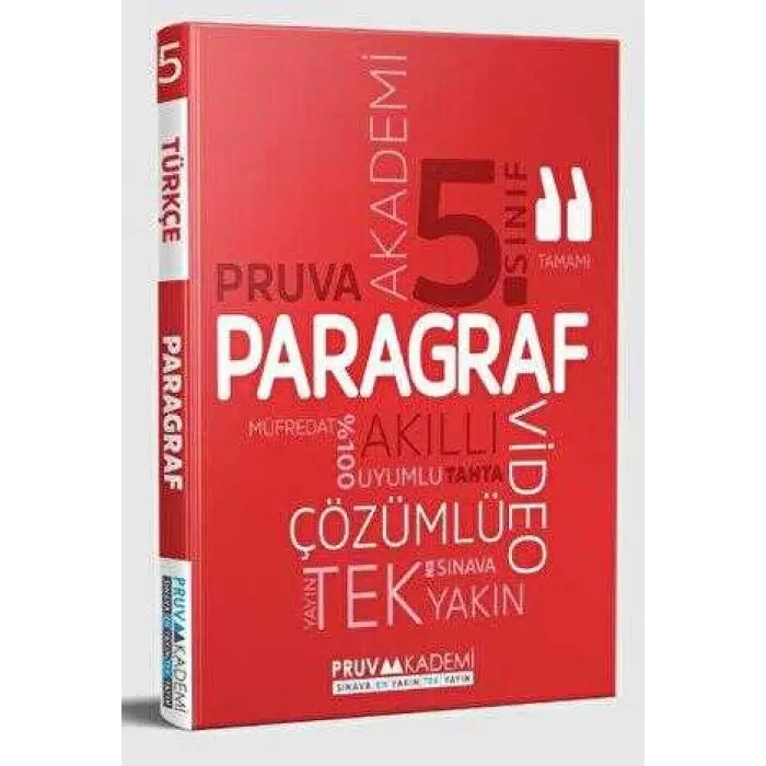 Pruva Akademi 5. Sınıf Paragraf Soru Bankası