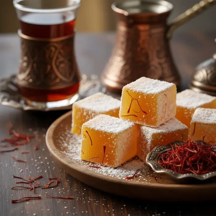 Safranli Lokum