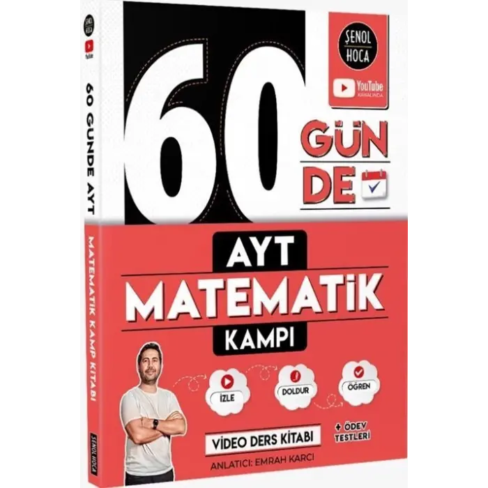 Şenol Hoca 60 Günde AYT Matematik Kampı