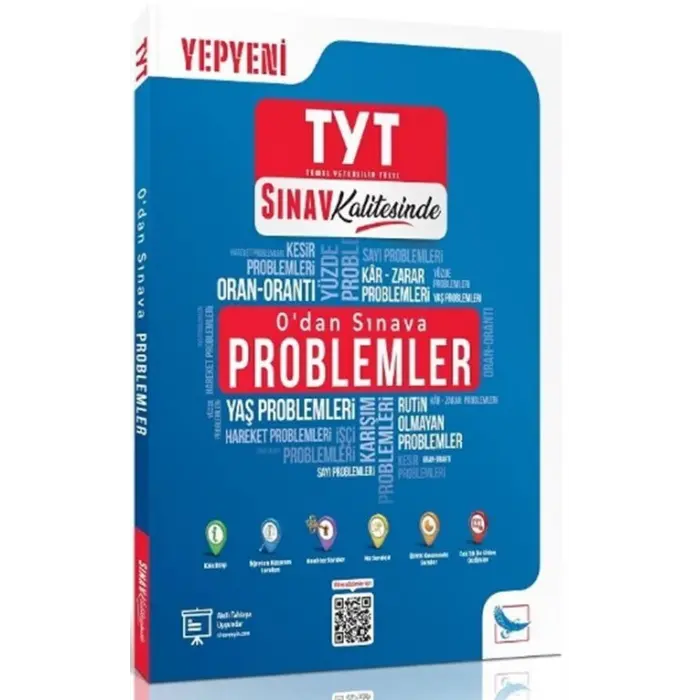 Sınav Yayınları TYT 0 dan Sınava Problemler Sınav Kalitesinde Soru Bankası