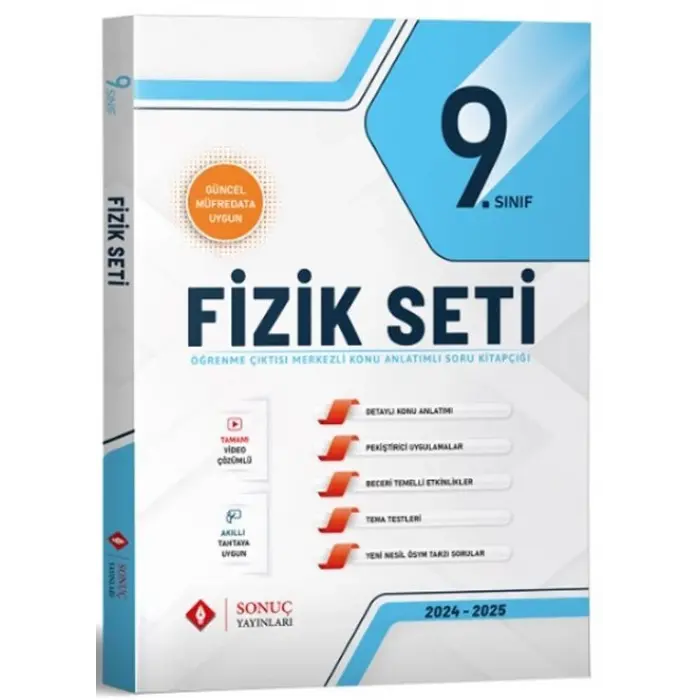 Sonuç Yayınları 9. Sınıf Fizik Modüller Set
