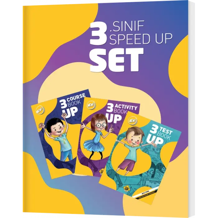 Speed Up Publishing 3. Sınıf Test + Activity + Course Book 3 lü Set