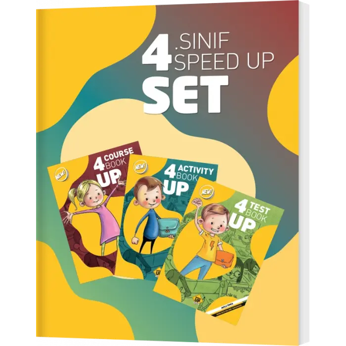 Speed Up Publishing 4. Sınıf Test + Activity + Course Book 3 lü Set