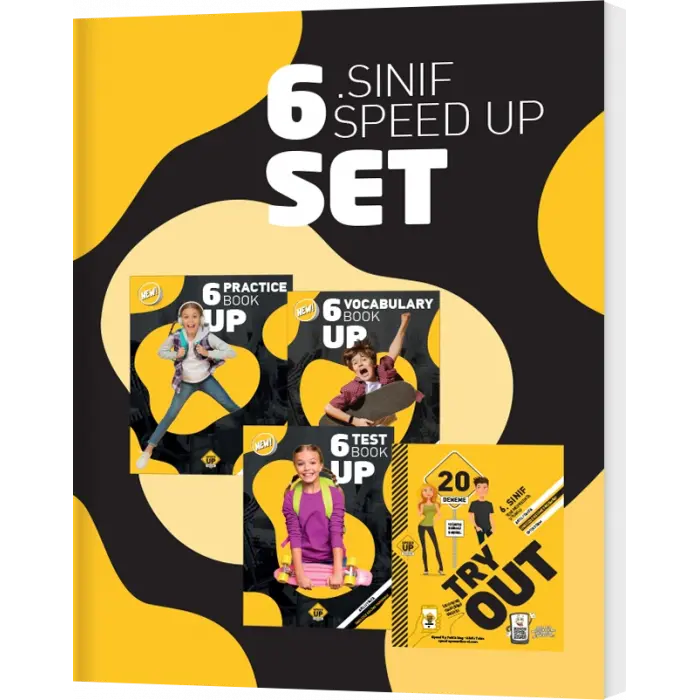Speed Up Publishing 6. Sınıf Try Out + Test + Vocabulary + Practice Book 4 lü Set