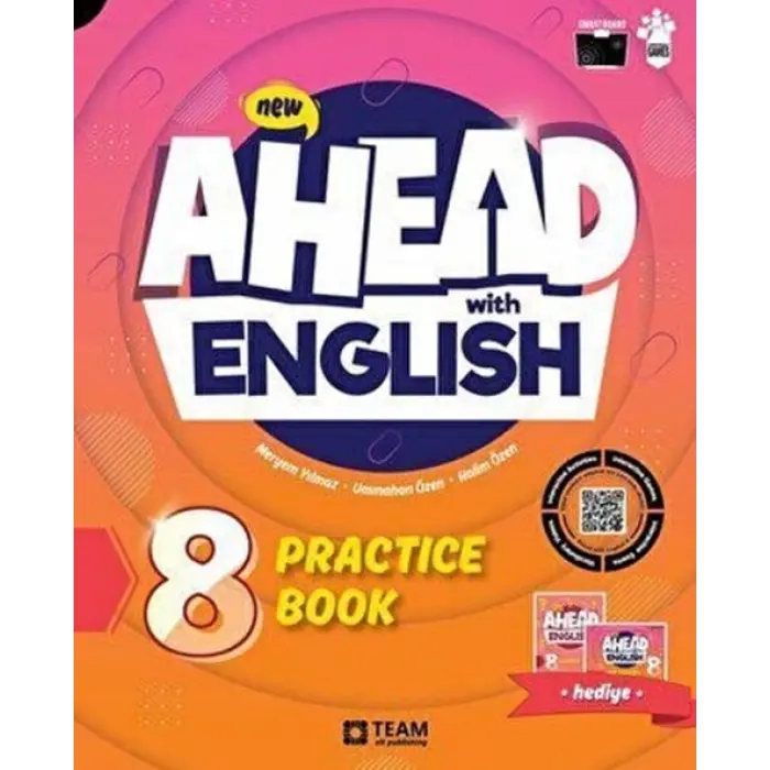 Team ELT Publishing 8. Sınıf Ahead with English 8 Practice Book Quizzes Dictionary