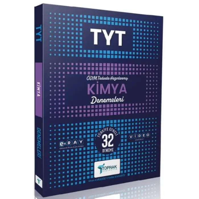 Toprak Yayıncılık TYT Kimya 32 li Deneme Kitabı