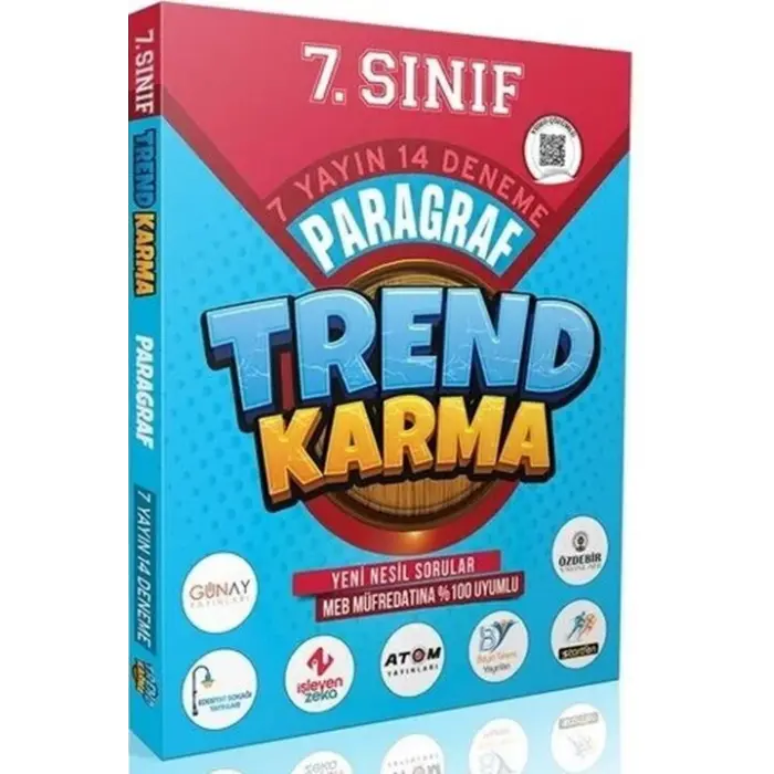Trend Karma 7. Sınıf Paragraf 7 Yayın 14 Deneme