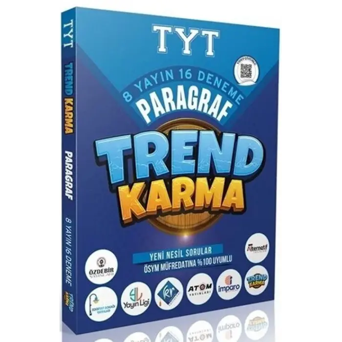 Trend Karma TYT Paragraf 8 Yayın 16 Deneme