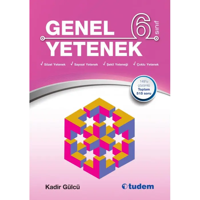 Tudem 6. Sınıf Genel Yetenek Kitabı