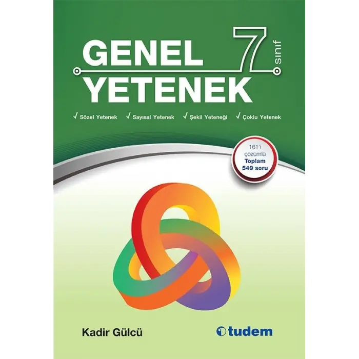Tudem 7. Sınıf Genel Yetenek Kitabı